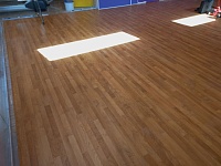 Укладка спортивного линолеума-170м2